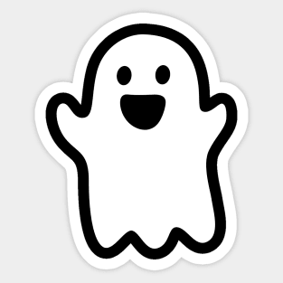 Cute Ghost Pocket Sticker